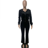 Solid Long Sleeve 2 Piece Tracksuit image 4