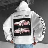 Streetwear Oversize Sports Car Print Hoodie image 2
