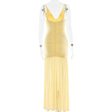 Maxi Dress with Ruffled Hem image 9