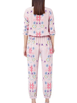 Geometric Pattern Pajama Set image 2