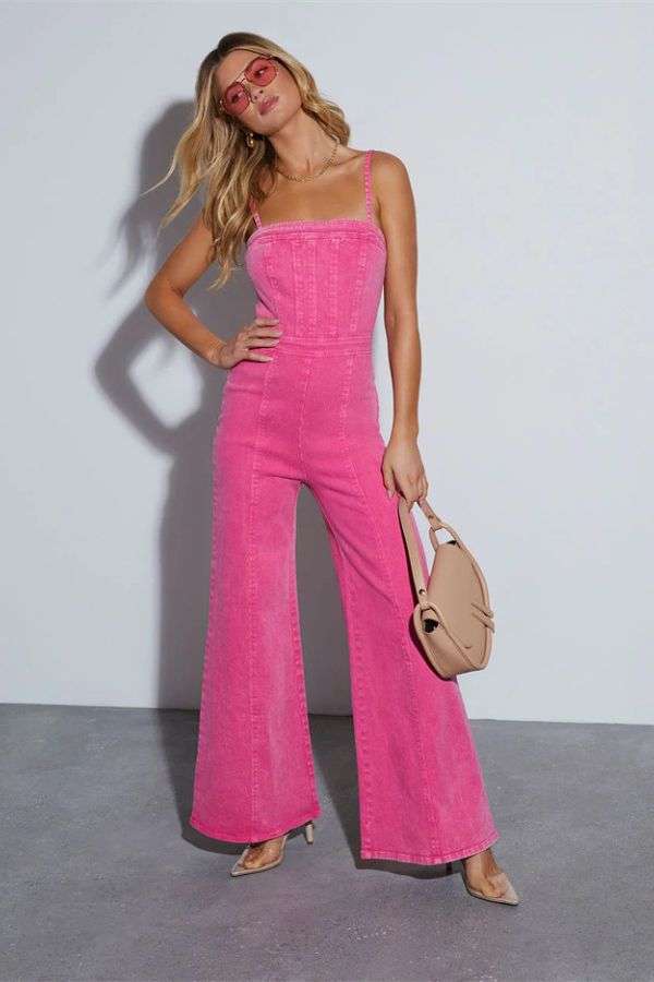 Vibrant Wide-Leg Jumpsuit image 0