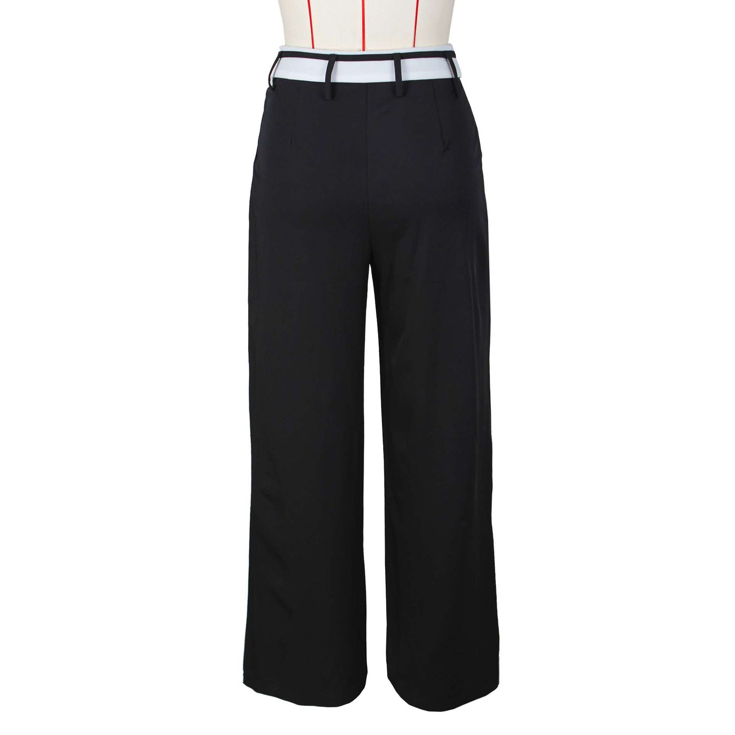 Vivid Contrast Palazzo Pants image 6
