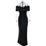 Off-Shoulder Maxi Dress image 3