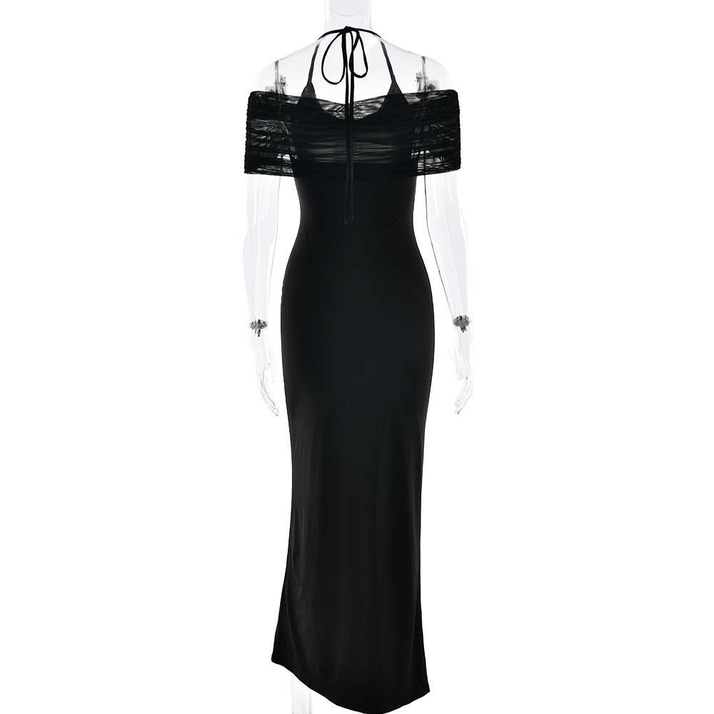 Off-Shoulder Maxi Dress image 3