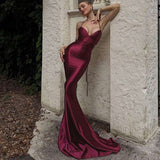 Elegant Spaghetti Strap Gown image 6