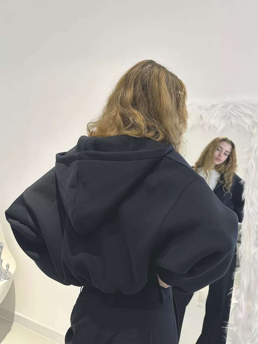 Cozy Luxe Crop Hoodie image 3