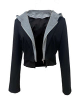 Two-Piece Cropped Blazers Pant Sets image 3