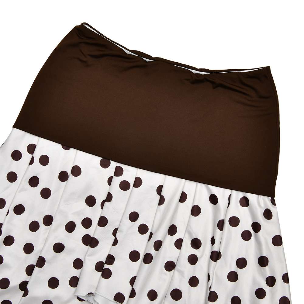 Asymmetrical Polka Dot Skirt image 5