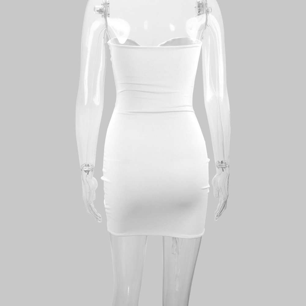 Ring Detail Cut-Out Ruched Bodycon Dress image 5