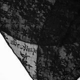 Floral Lace Long-Sleeve Overlay Top with Ruched Bust image 4