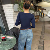 Long-Sleeve Ruched Detail Top image 2