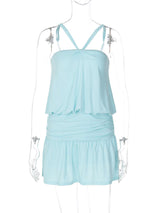 Summer Dress with Double Strap Detail image 4