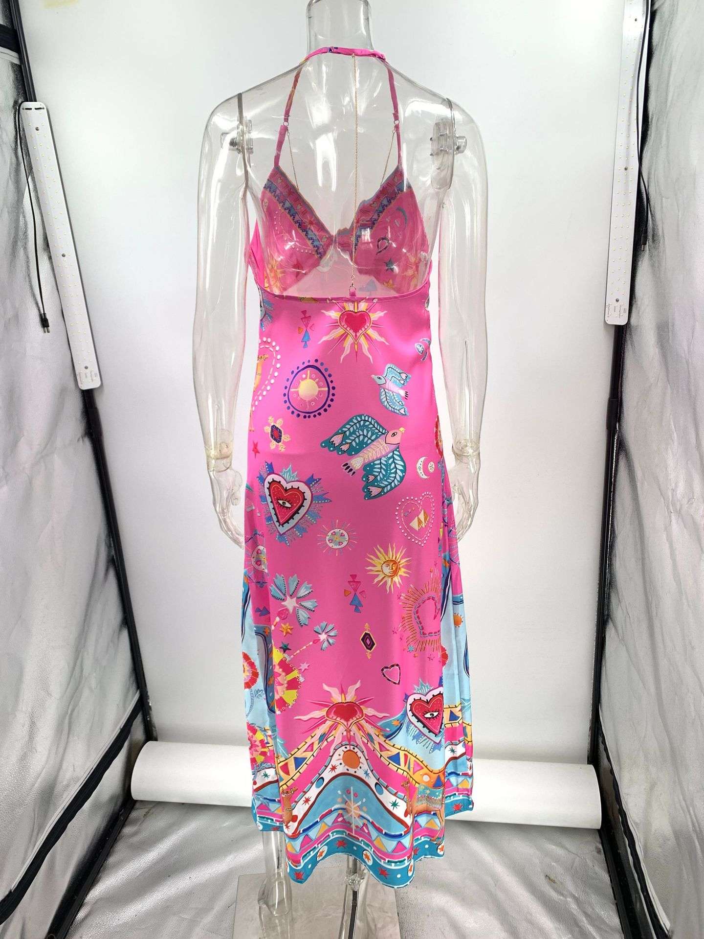 Maxi Dress with Spiritual Motifs image 2