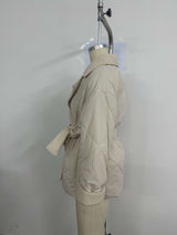 Womens Jacket Fleece Lapel Coat image 6