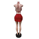 Leopard Print Cover-Up Bikini Set image 1