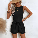 Two-Piece Crop Top and Shorts Set image 1