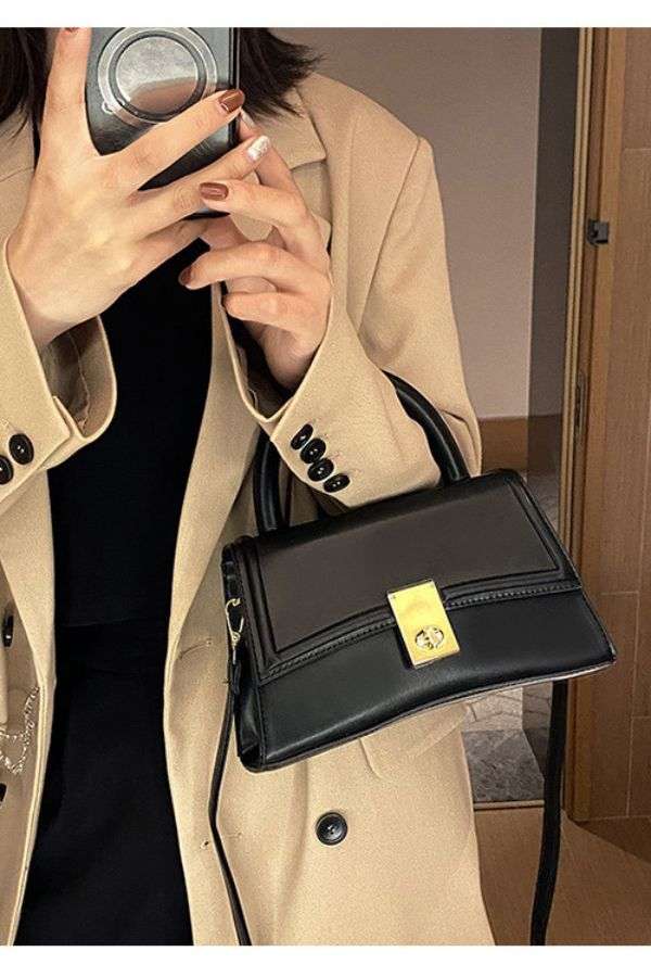 Classic Structured Top Handle Bag image 0