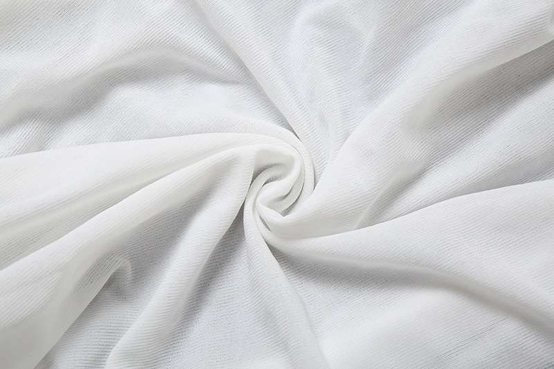 Deep V-Neck Mini Dress with Side Tie Detail image 7