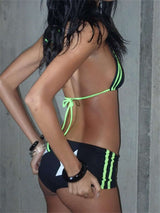 Sport Bikini Set with Lace-Up Shorts image 4