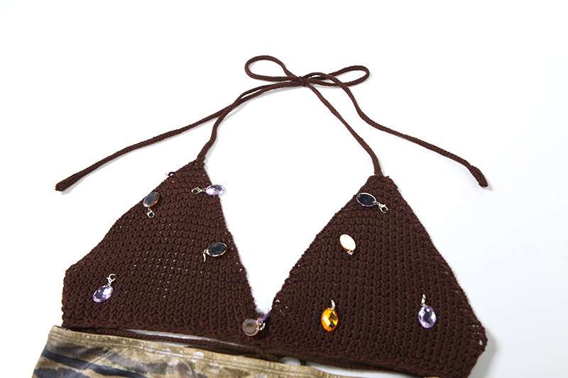 Tie-Dye Cropped Top & Ruffled Mini Skirt image 7