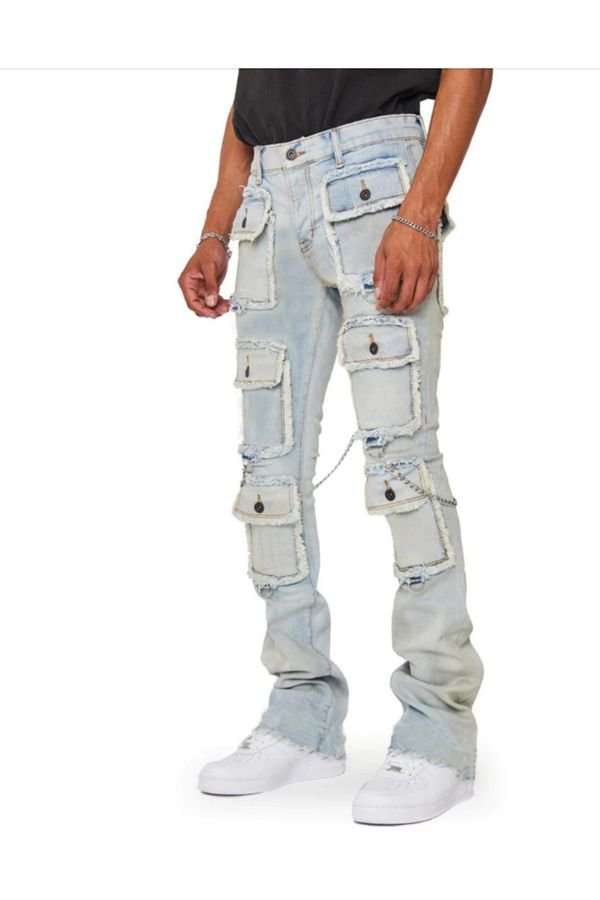 Multi Pockets Cargo Pants Streetwear image 0