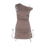 One-Shoulder Bodycon Dress image 6