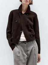 Stylish Button-Front Cardigan Jacket image 5