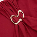 Ruched Tank Top with Silver Buckle image 4