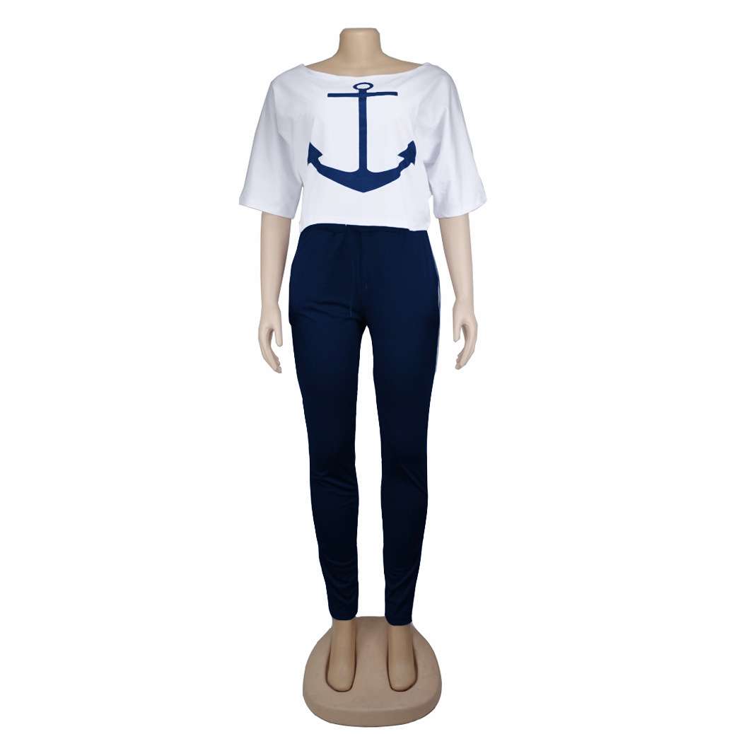 Long Sleeve Anchor Activewear Set image 2