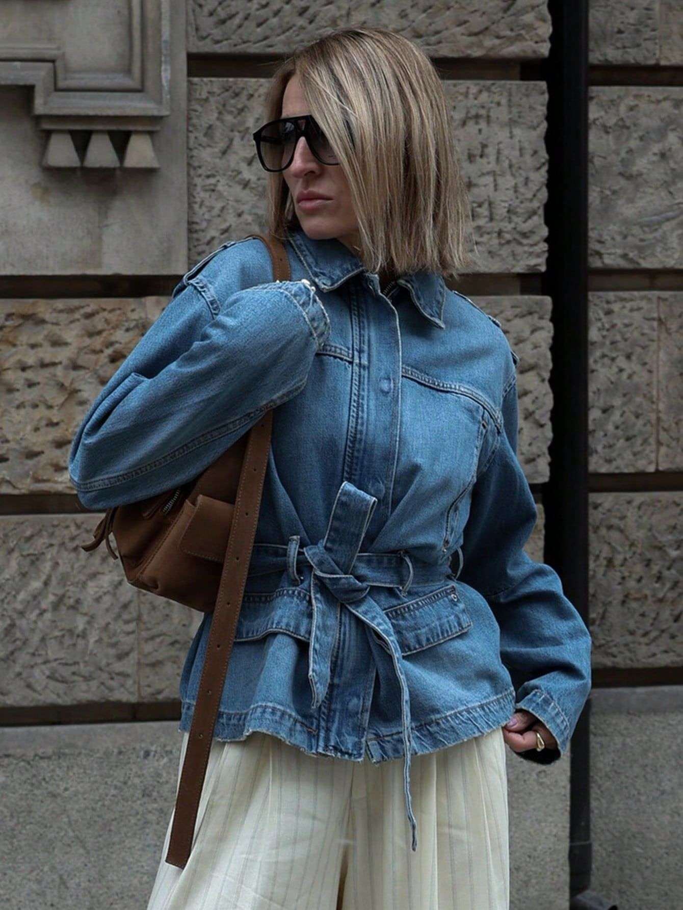 Casual Chic Denim Jacket image 4