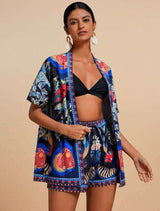 Tropical Floral Print Co-Ord Set image 2