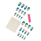 Mountain Landscape Nail Art Design image 4