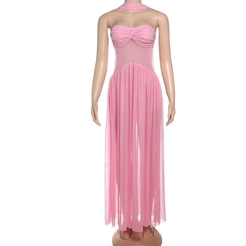 Pleated Evening Gown image 5