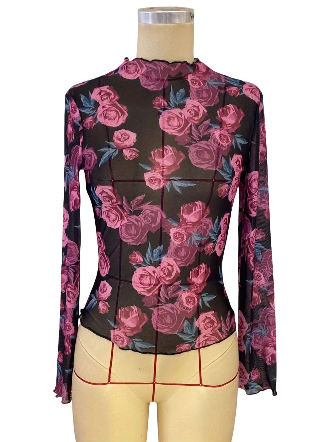 Floral Print Top image 3