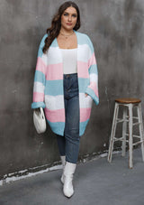 Cozy Cascade Colorblock Cardigan image 0