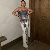 Noir Impressions Maxi Dress image 0