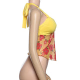 Floral Peplum Top image 5