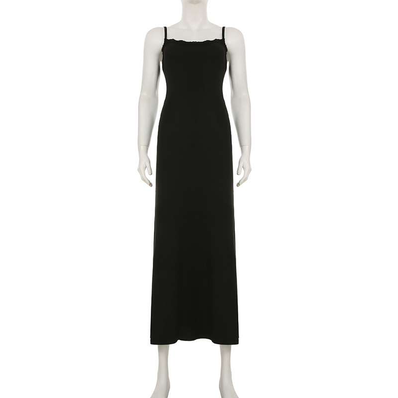 Elegant Spaghetti Strap Maxi Dress image 5