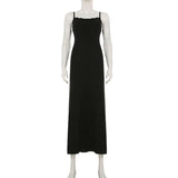 Elegant Spaghetti Strap Maxi Dress image 5