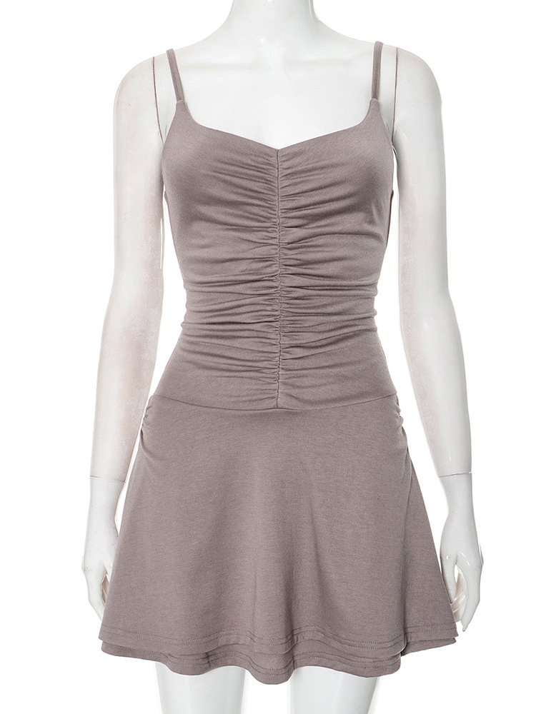 Ruched Bodycon Mini Dress image 4