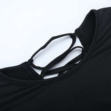 Long-Sleeve Lace-Up Maxi Dress image 5