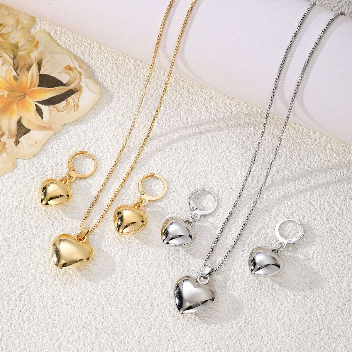 Heart Locket Pendant Necklace image 5