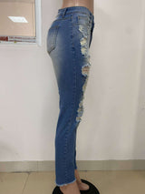 Asymmetrical Zip Bootcut Jeans image 2