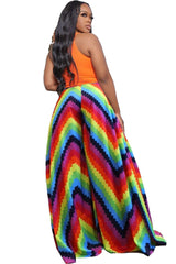 Casual Print Loose Wide Leg Lounge Pant image 1