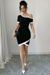 Off-Shoulder Mini Dress image 0