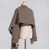 Irregular Short Coat Jacket image 1