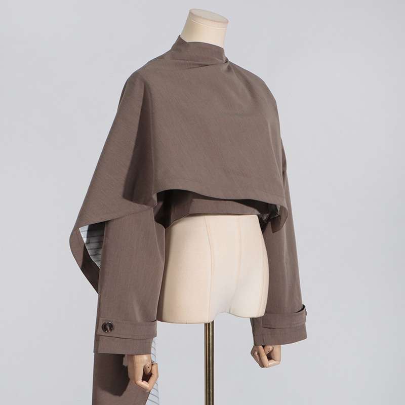 Irregular Short Coat Jacket image 1
