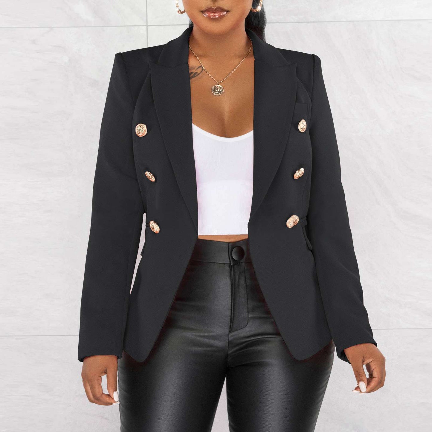 Casual Blazers Long Sleeve  Jacket image 2