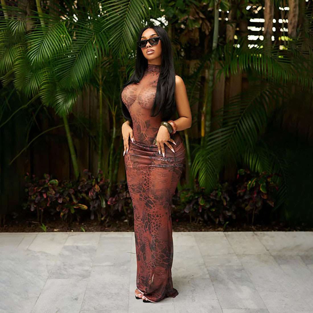 Animal Print Two-Piece Set image 3