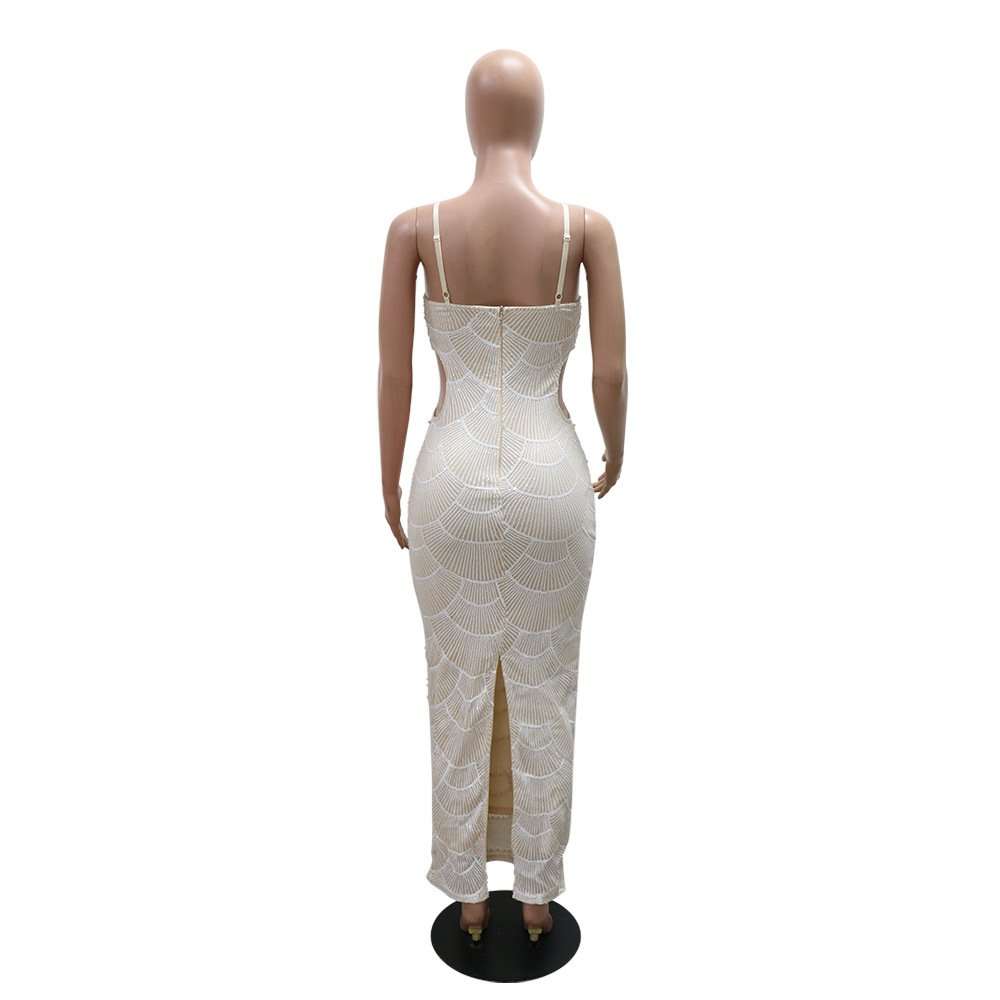 Elegant Cutout Midi Dress image 4